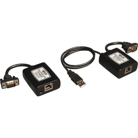 TRIPP LITE Extender Kit, VGA over Cat5/Cat6, Transmitter/Receiver, BK TRPB130101U